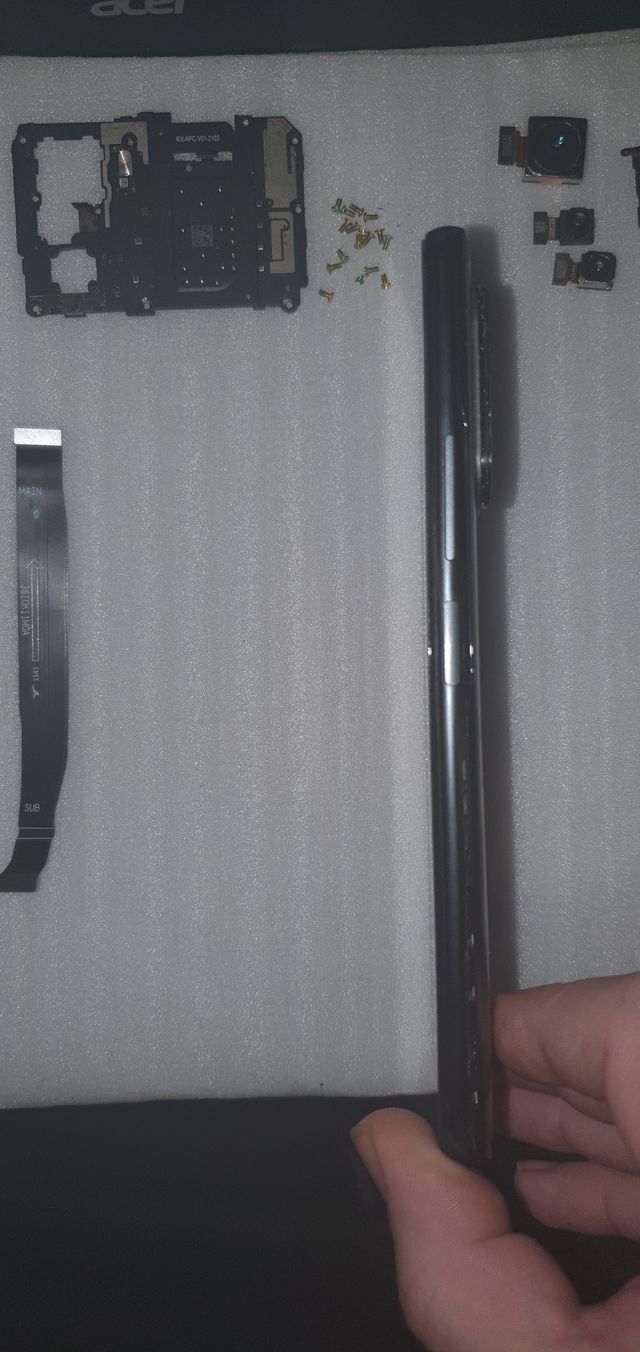 Schermo+Cornici ORIGINAL Xiaomi Mi 11i 5G Nero