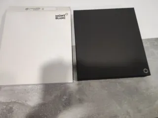 Estuche Montblanc bolígrafo cuaderno nuevo