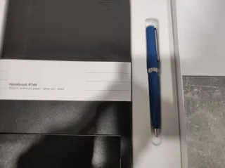 Estuche Montblanc bolígrafo cuaderno nuevo