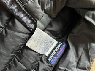 Chaqueta Patagonia Plumas Negra talla M