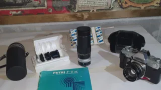 Fotocamera Petri FT II Vintage 1971