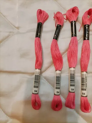 Lote 5 Madejas Hilo Bordar Anchor Nº 54