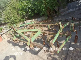 Cultivador 9 pies.