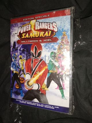 DVD Power Rangers Samurai Especial Halloween