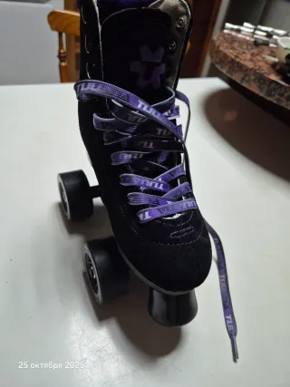 Patines Quad Negros y Morados