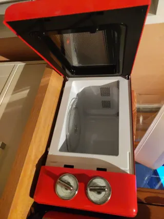 Microondas Cecotec Proclean 3010 Retro Rojo