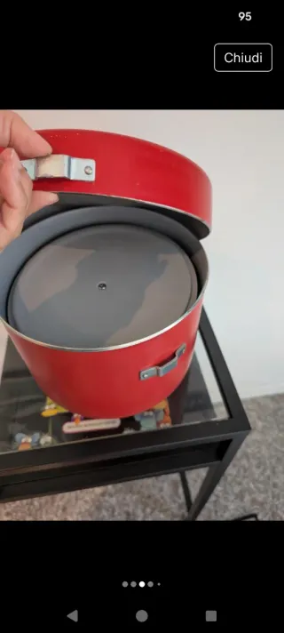 Set pentole campeggio vintage