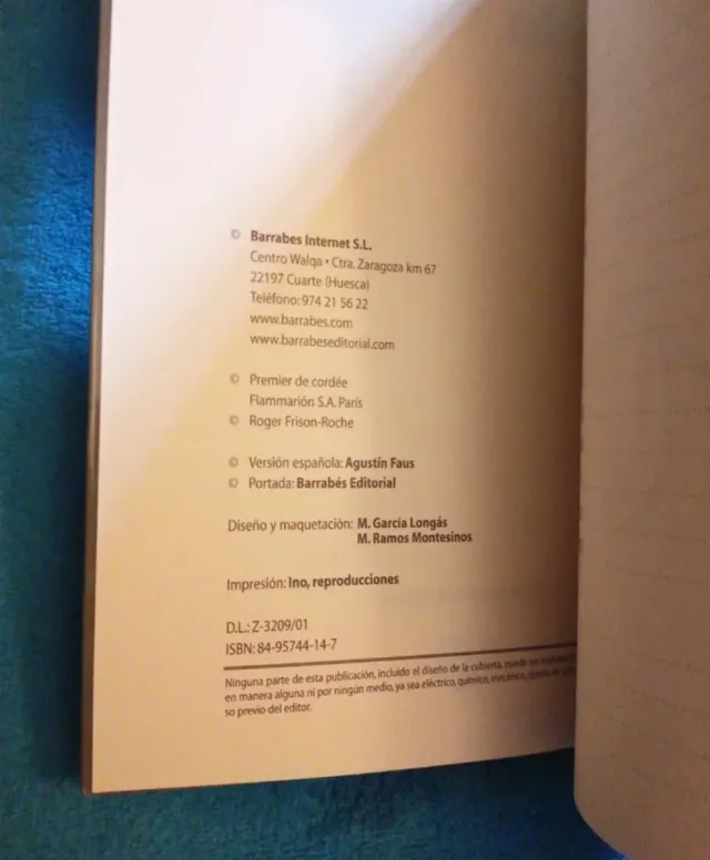 El primero de la cuerda - Frison-Roche