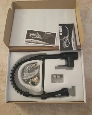 Grifo de Cocina Negro