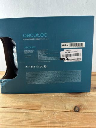 Casco Cecotec BrainGuard Urban/Sprinter Negro