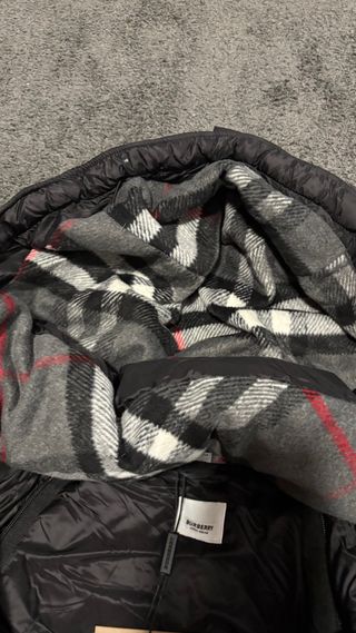 Giubbotto Burberry Nero Nuovo