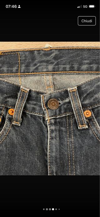 Levi's 595 W26 L32 Vintage Jeans