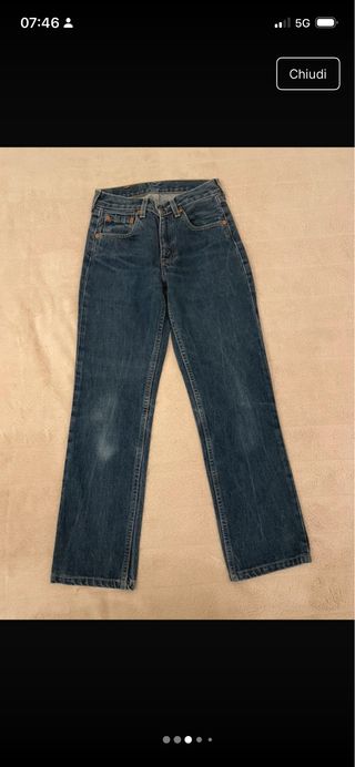 Levi's 595 W26 L32 Vintage Jeans
