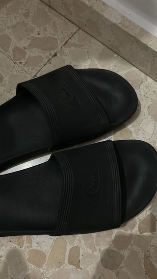 Chanclas Quiksilver Negras