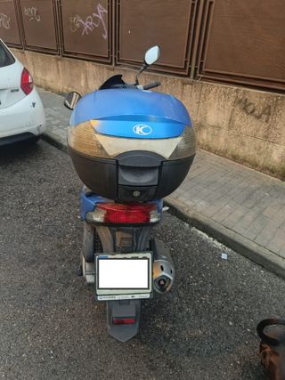 Moto Kymco Agility City 125 Scooter Azul