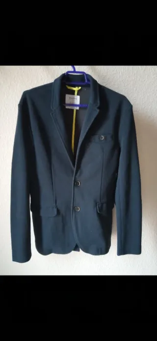 Americana chico azul