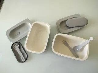 Guzzini Salad Box Re-Generation con posate