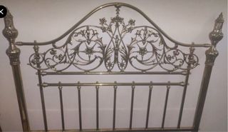 Cabecero Peña Vargas 180 cm Metal Dorado