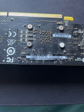 Tarjeta Gráfica MSI GeForce 1050 Ti 4 gb