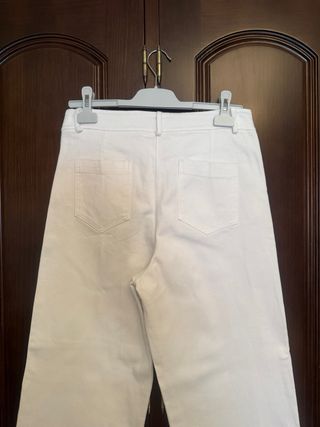 Jeans bianchi da donna taglia L