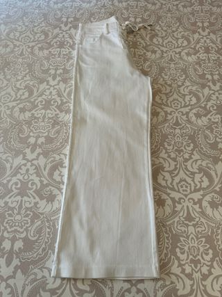 Jeans bianchi da donna taglia L