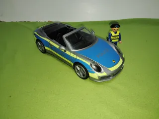 Porsche Policía Playmobil Convertible