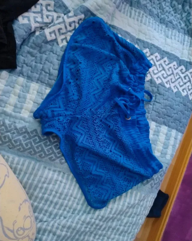 Pantalones bikini azules