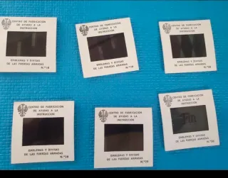 Diapositivas militares antiguas