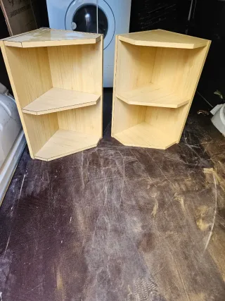 Conjunto Muebles Cocina Madera y Metal