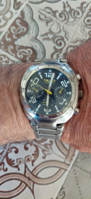 Orologio Breil Tribe Crono Acciaio Uomo da lavoro