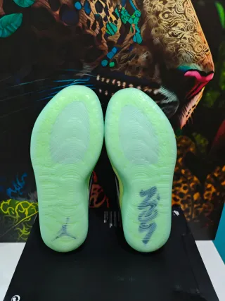 Jordan Zion 4 Baloncesto Verde/Plata