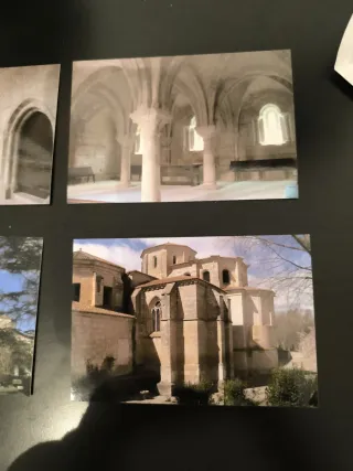 Conjunto de postales de arquitectura