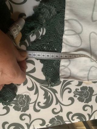 Estor o visillo ventana con estampado de corazones