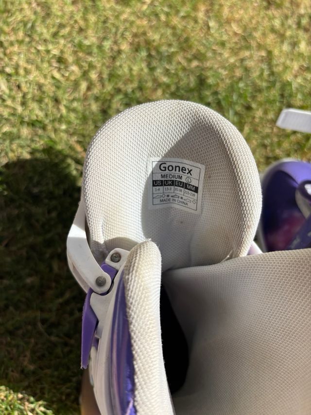 Patines 4 Ruedas Niña ajustables con iluminación