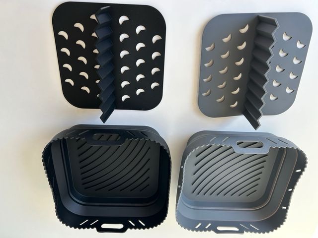 Pack 2 Moldes de Silicona para Freidora de Aire