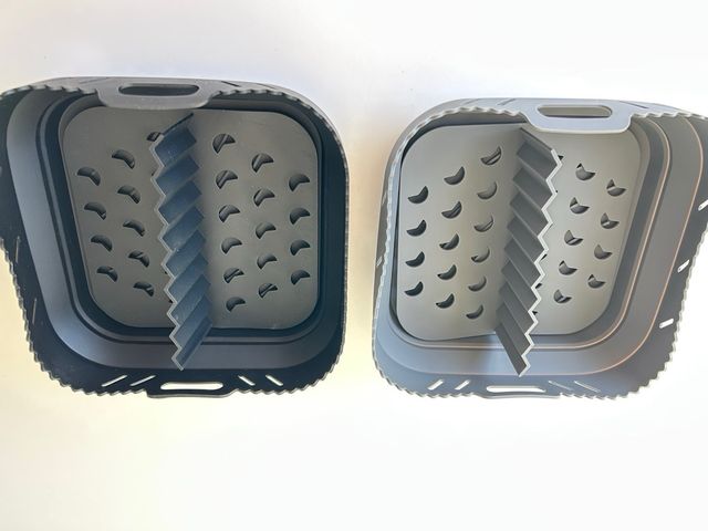 Pack 2 Moldes de Silicona para Freidora de Aire