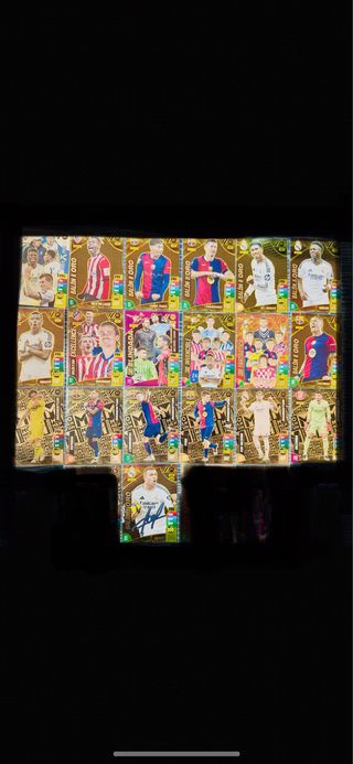 Colección Cromos Fútbol Special One Gold/Black etc