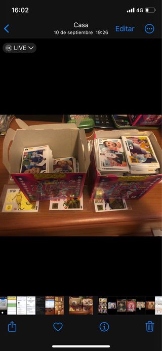 Colección Cromos Fútbol Special One Gold/Black etc