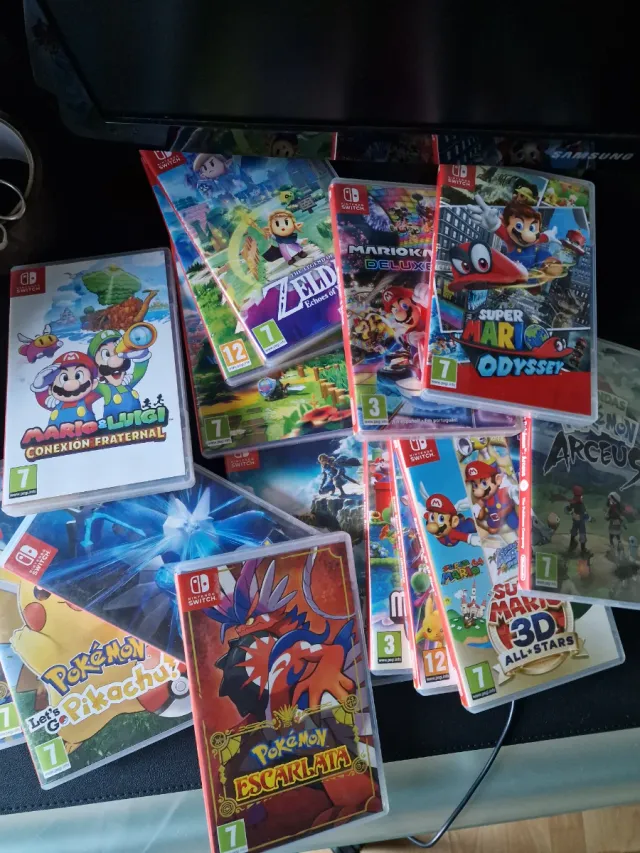 Pack caratulas Nintendo Switch: Pokémon y Zelda
