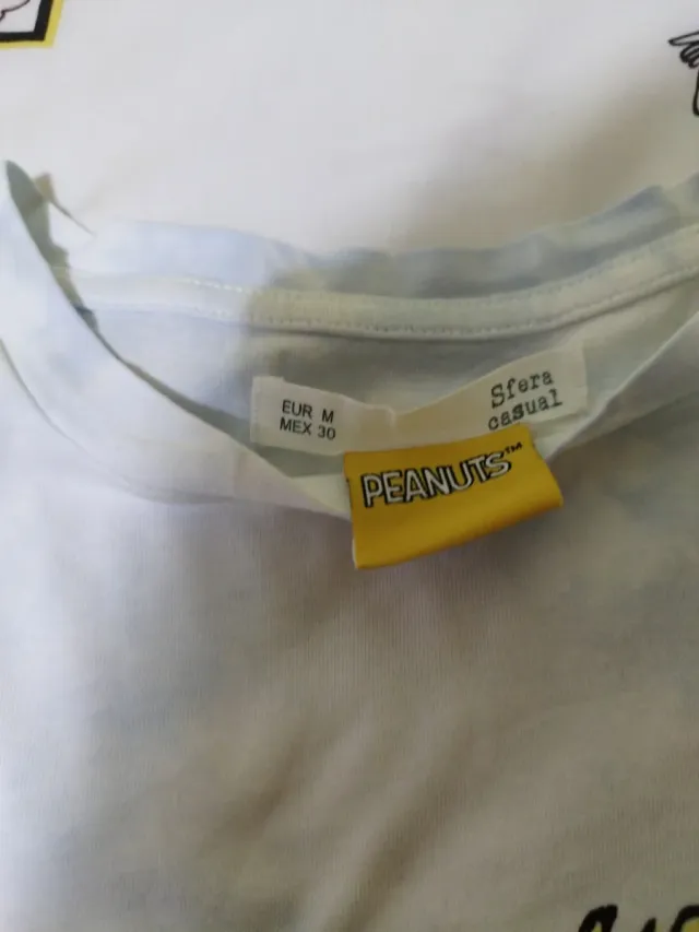 Camiseta Sfera Peanuts Talla M