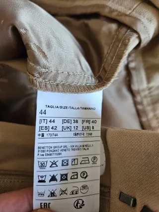 Pantaloni beige donna nuovi