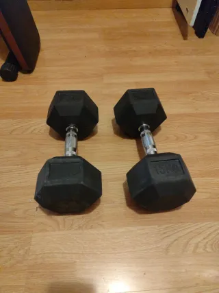 Mancuernas 15 kg (par)