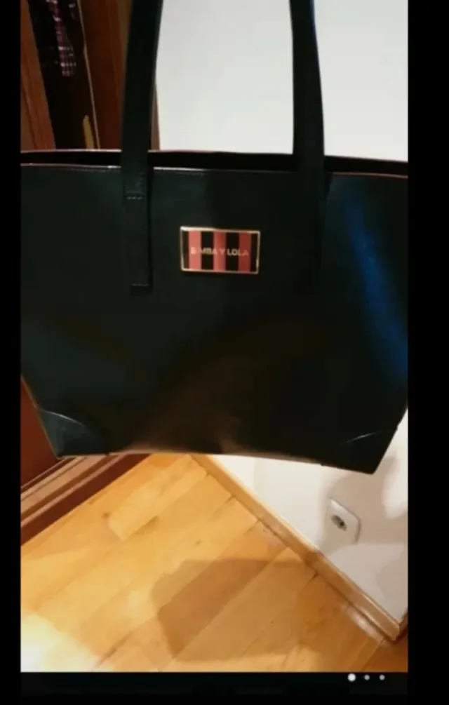 Bolso shopper Bimba y Lola negro