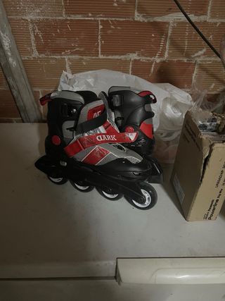 Patines en línea y protecciones