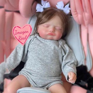 Bebé reborn muñeca silicona 