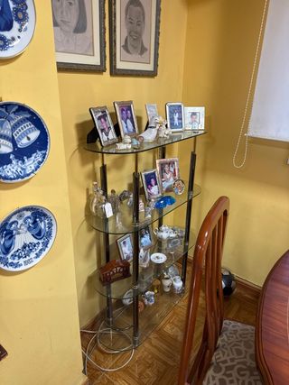 Mesa de comedor y 6 sillas madera