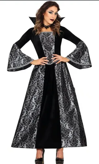Disfraz Vampiresa Glamurosa Talla Única
