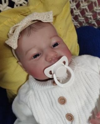 Bebé reborn silicona muñeca 