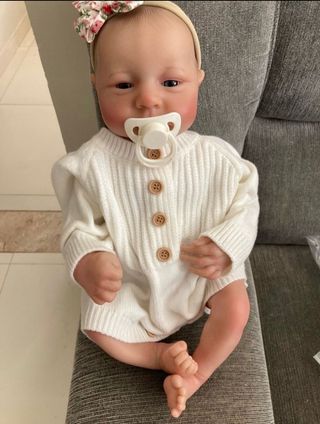Bebé reborn silicona muñeca 