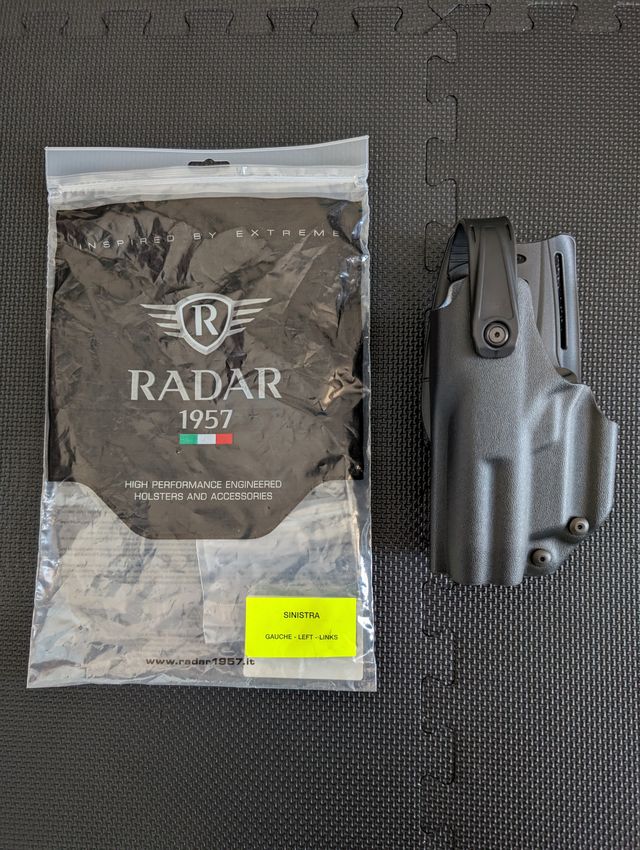 Fondina Kydex JPX4 Nera per Mancini